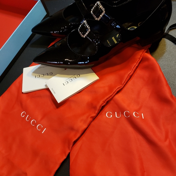 Gucci flat shoe black 41 - Picture 3 of 11